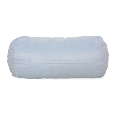 NicBex 8 Ft Microfiber Cylindrical Bean Bag Chair Lounger with Removable Covers for Apartment,Living Room,Bedroom