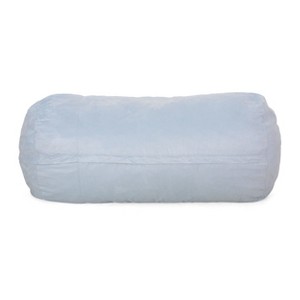 NicBex 8 Ft Microfiber Cylindrical Bean Bag Chair Lounger with Removable Covers for Apartment,Living Room,Bedroom - 1 of 4