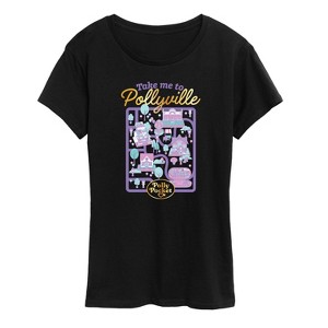 Women's - Polly Pocket - Take Me To Pollyville Short Sleeve Graphic T-Shirt - 1 of 4
