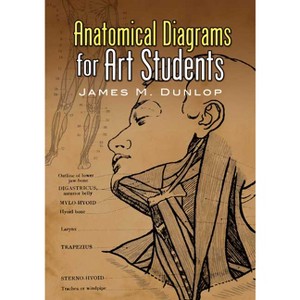 Anatomical Diagrams for Art Students - (Dover Art Instruction) by  James M Dunlop (Paperback) - 1 of 1