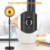 ZAFRO Outdoor Patio Heater, Electric Infrared Garden Patio Heater,Angle adjustable, Quiet operation, Energy saving, Quick heating for 3 seconds - 2 of 4