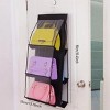 1pc Double-sided Bag Hanging Hanger, Bag Hanging Organizer, Bag Collection Storage Holder 20lbs(MAX) - 2 of 4