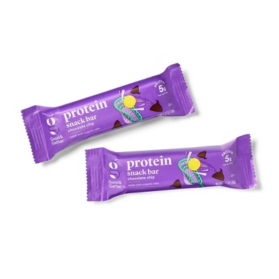 Chocolate Chip Kids' Protein Snack Bars - 12.7oz/10ct - Good & Gather™