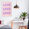 Stupell Industries Love Bubble Lettering Framed Giclee Art - 3 of 4