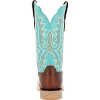 Women's Durango® Lady Rebel Pro™ Women’s Bay Brown Artic Blue Western Boot - 4 of 4