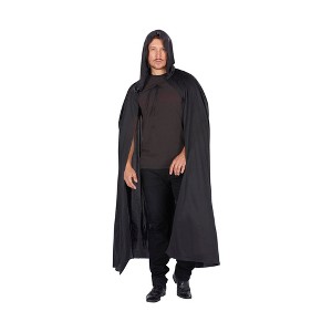 Orion Costumes Unisex Hooded Adult Costume Cape | Black - 1 of 2