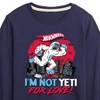 Boys' - Hot Wheels - I'm Not Yeti For Love Long Sleeve Graphic T-Shirt - 2 of 4