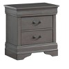 Kumasinova Classic Solid Wood Nightstand with English Dovetail Construction,Night Stand with Drawers,Bedside Table with Nickel Pulls for Bedroom - 3 of 4