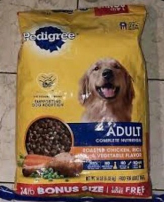 Pedigree Roasted Chicken Rice Vegetable Flavor Small Dog Adult