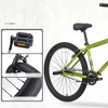 INFURNIC Bicycles, 26 Inch Freestyle Mountain Bike, Single Speed Children's Bicycle for Boys Girls, Green, 68.11"*29.13"*41.3" - 4 of 4