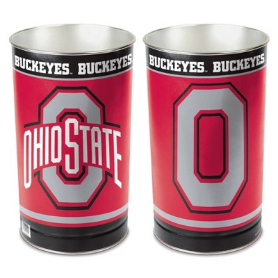 NCAA Ohio State Buckeyes Tin Trash Can