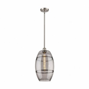 Vaz - 1 Light Stem Hung Mini Pendant In Industrial Style-18.5 Inches Tall and 10 Inches Wide - 1 of 1