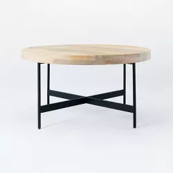 Villa Park Round Wooden Coffee Table - Threshold™ designed with Studio McGee