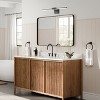 Dewdrop Modern LED Bathroom Vanity Light Black Wall Mount Fixture Over Mirror Lighting for Bathroom Makeup Dressing - 4 of 4