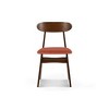 New Classic Furniture, Morocco Orange Solid Wood Dining Chair (Set of 6) - 4 of 4