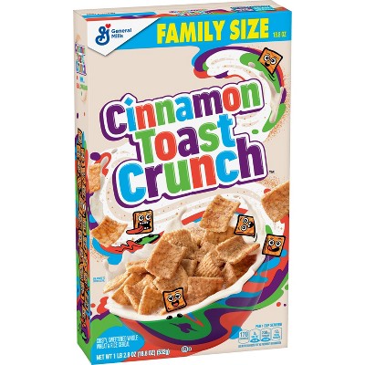 General Mills Family Size Cinnamon Toast Crunch Cereal - 18.8oz