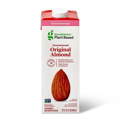 Unsweetened Almond Milk - 32oz - Good & Gather™ - image 1 of 3