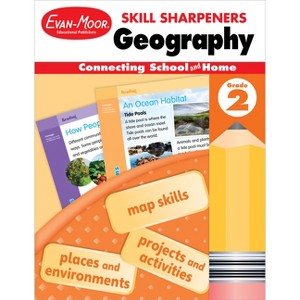 Skill Sharpeners: Geography, Grade 2 - by  Evan-Moor Educational Publishers (Paperback) - 1 of 1
