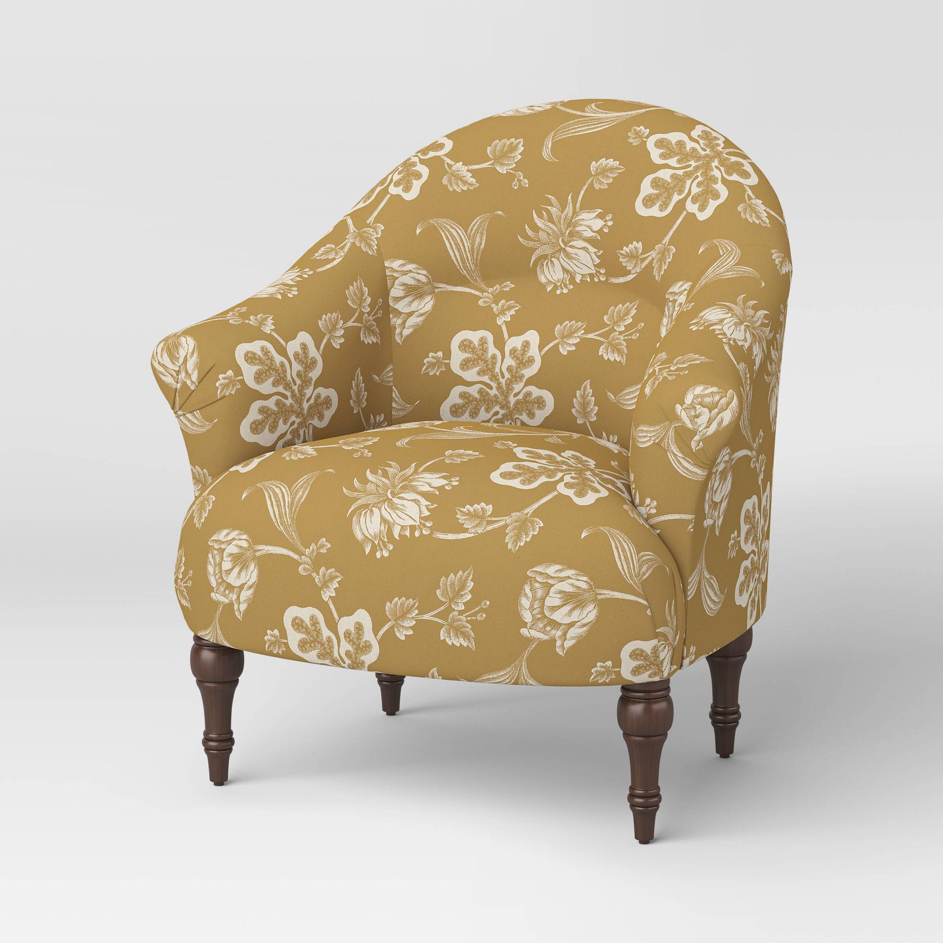Printed Accent Chair Euphemie Floral Golden - Threshold™ designed with Studio McGee