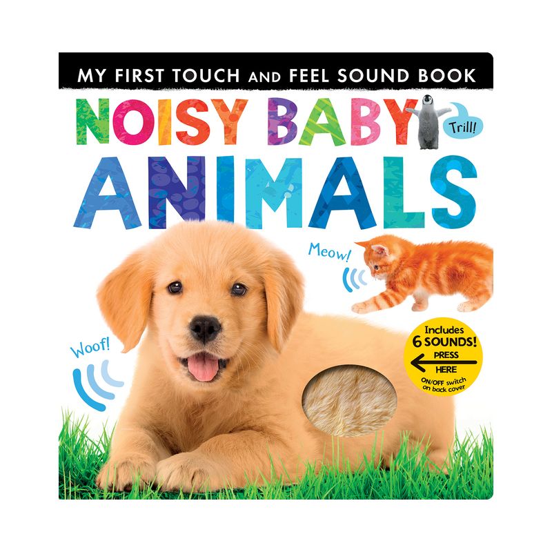 Noisy Baby Animals - (My First) by Patricia Hegarty (Board Book), 1 of 2