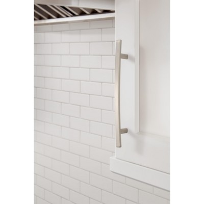 Satin Nickel 6-5/16 inch Brushed Cabinet Bar Pull