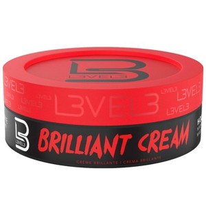 L3 Level 3 Brilliant Cream - Improves Hair Texture and Shine - Delivers a Natural Hair Style Look Hydrates your Hair - Level Three Hair Cream - 1 of 4