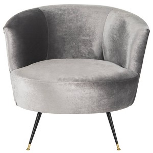 Arlette Accent Chair - Gray - Safavieh