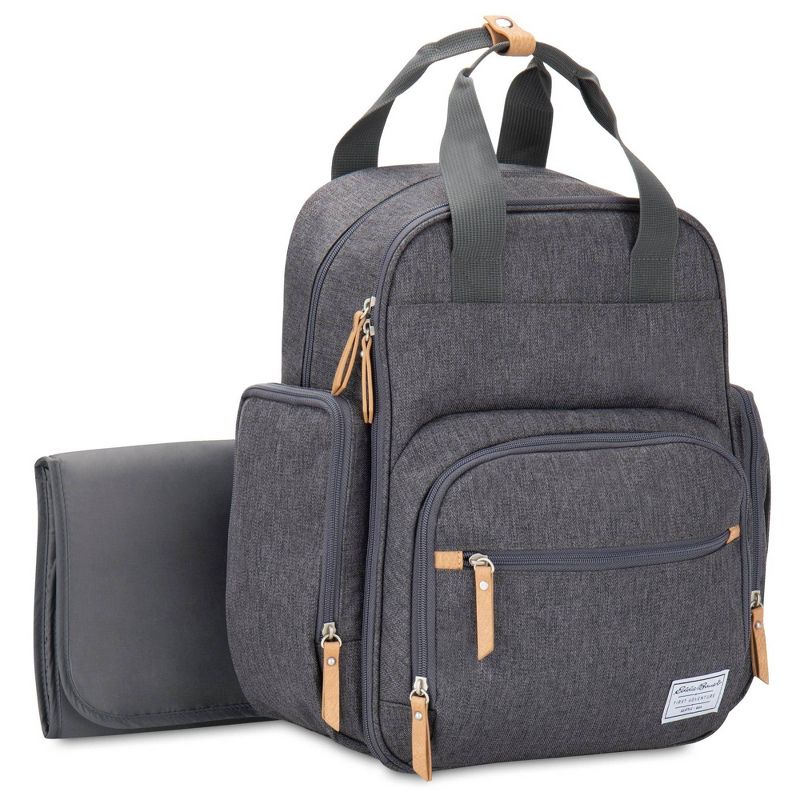 Eddie Bauer Canyon Summit Convertible Diaper Bag Backpack - Gray, 4 of 12