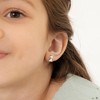 Girls' Puppy Dog Screw Back Sterling Silver Earrings - In Season Jewelry - 3 of 4