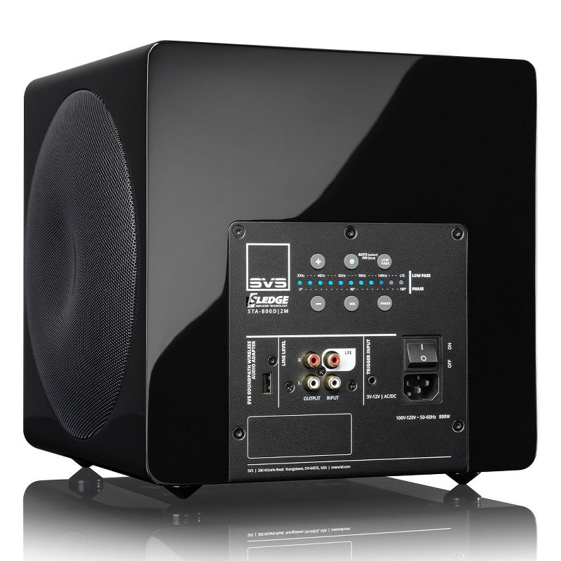 SVS 3000 Micro Sealed Subwoofer with Fully Active Dual 8-inch Drivers, 2 of 13