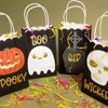Spooky Central 24-Pack Halloween Paper Party Favor Bags Small Gift Bags with Handles (Gold Foil, 5 x 9 x 3 In) - 3 of 4