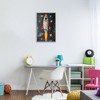 Stupell Industries Blast Off Rocketship Framed Giclee Art - 3 of 4