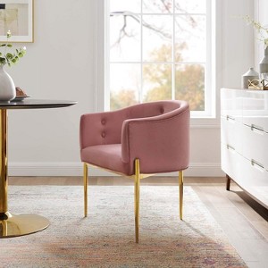 Modway Savour Tufted Performance Velvet Accent Chair - 1 of 3