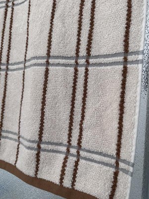 16x27 Checkerboard Hand Towel Gray/white - Threshold™ : Target