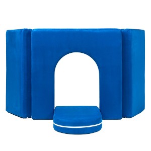 Jaxx Zipline Playscape Castle Gate - Playtime Furniture for Imaginative Kids - 1 of 2