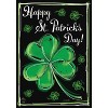 Briarwood Lane Shamrock St. Patrick's Day Garden Flag Clovers 12. - 3 of 4