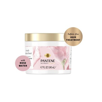 Pantene Nutrient Blends Miracle Moisture Boost Rose Water Petal Soft Hair Treatment - 4.7 fl oz