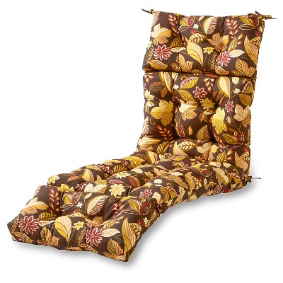 Timberland Floral Outdoor Chaise Lounge Cushion - Kensington Garden