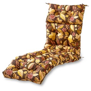Kensington Garden Outdoor Chaise Lounge Cushion - 1 of 4