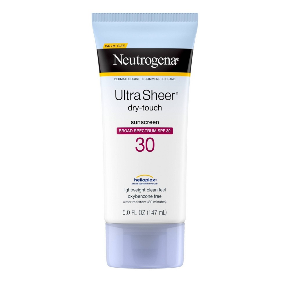 Photos - Cream / Lotion Neutrogena Ultra Sheer Dry-Touch Water Resistant Sunscreen Lotion - SPF 30 