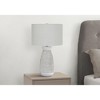 Monarch Specialties Lighting 27inchH Table Lamp Grey Ceramic Grey Shade Contemporary - 2 of 4