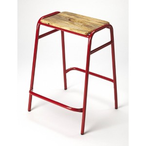 Dawson Counter Stool Red - Butler Specialty