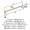 Amerock Cowrie Appliance Pull for Large Panels and Oversized Cabinets - 3 of 4