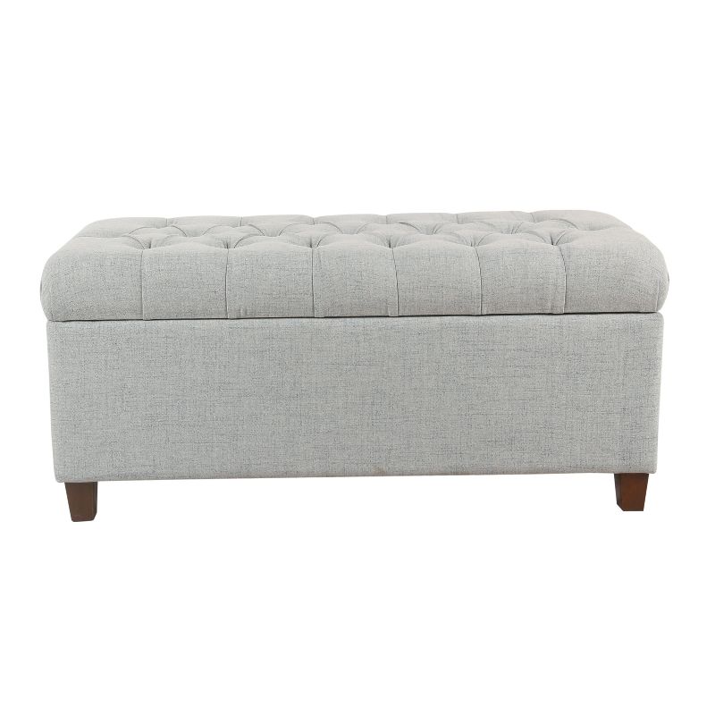 Ainsley Button Tufted Storage Bench - HomePop, 1 of 15