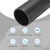 Unique Bargains High Impact Water Plumb Cable Sleeve PVC Rigid Round Pipes 20" Length - 3 of 4