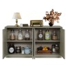 Bella Depot 4-Door Wooden Cabinet with Adjustable Shelves - 3 of 4