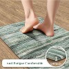 BAGOKIE Anti Fatigue Kitchen Mat Set, 17.3" x 47"+17.3" x 29" - 3 of 4