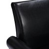 VYNXARIA Black PU Leather Accent Chair for Living Room, Bedroom & Office - 3 of 4