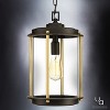 Urban Ambiance Luxury Vintage Outdoor Pendant,  15-7/8"H x 9-3/4"W,  Architectural Bronze, UHP1092 - 3 of 4