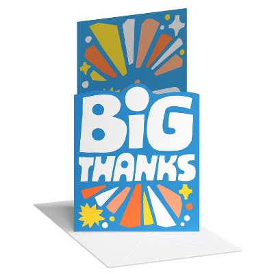 Carlton Cards Teacher Appreciation Thank You Card, Big Thanks